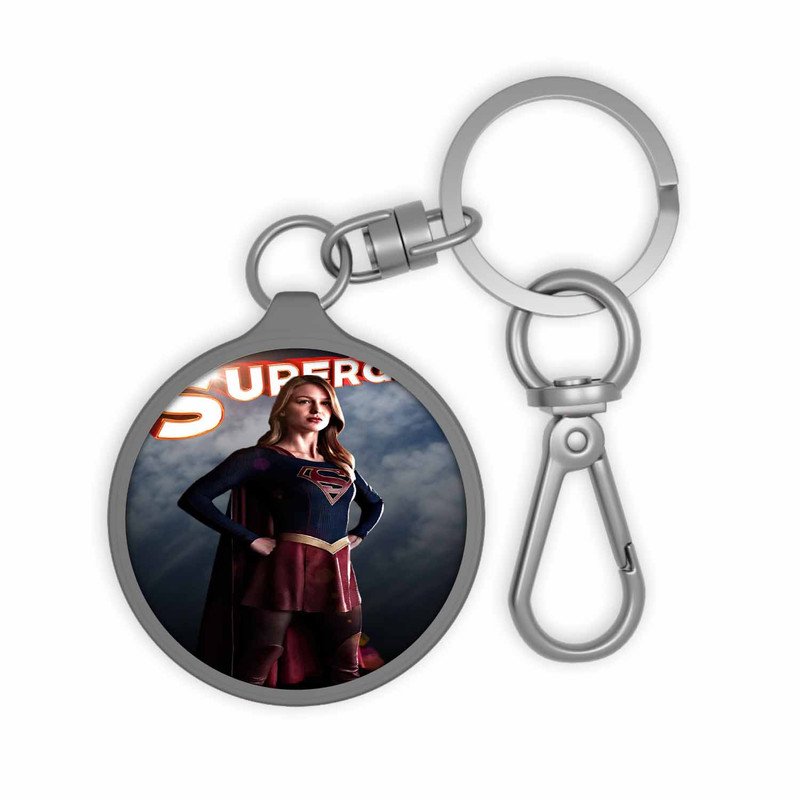 Zavstyle Supergirl Beauty Keyring Tag Accessories