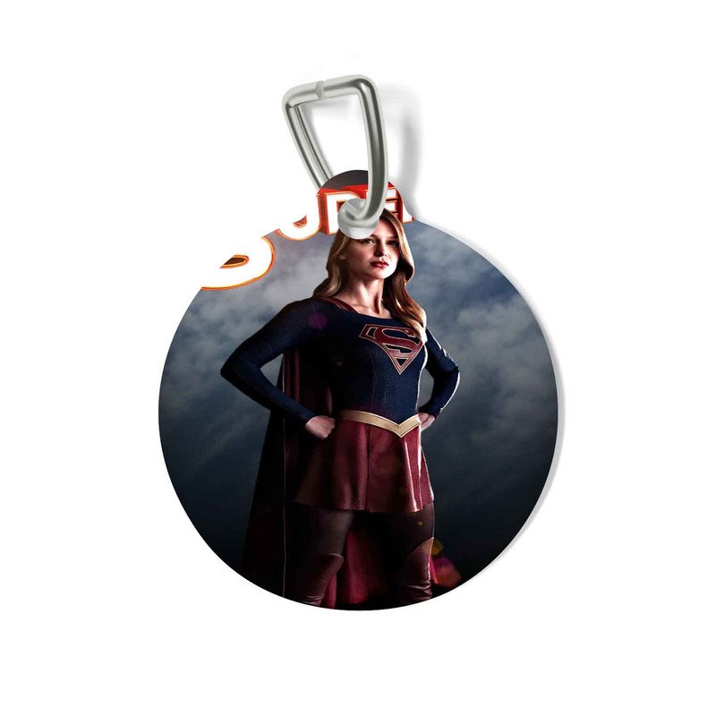 Zavstyle Supergirl Beauty Pet Tag
