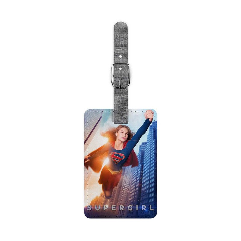 Zavstyle Supergirl Flying Luggage Tag