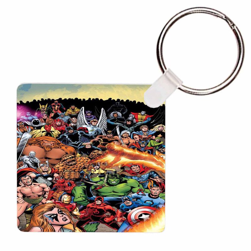 Zavstyle Superhero All Characters Keychain