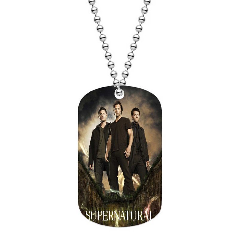 Zavstyle Supernatural Characters Dog Tag Military Stainless Steel