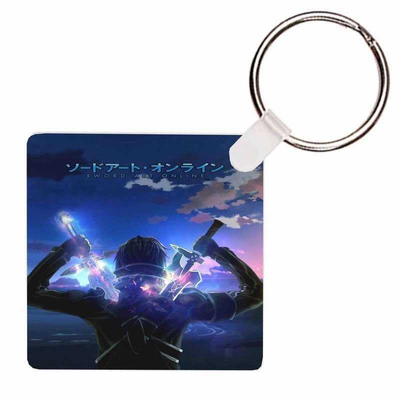 Zavstyle Sword Art Online Game Keychain