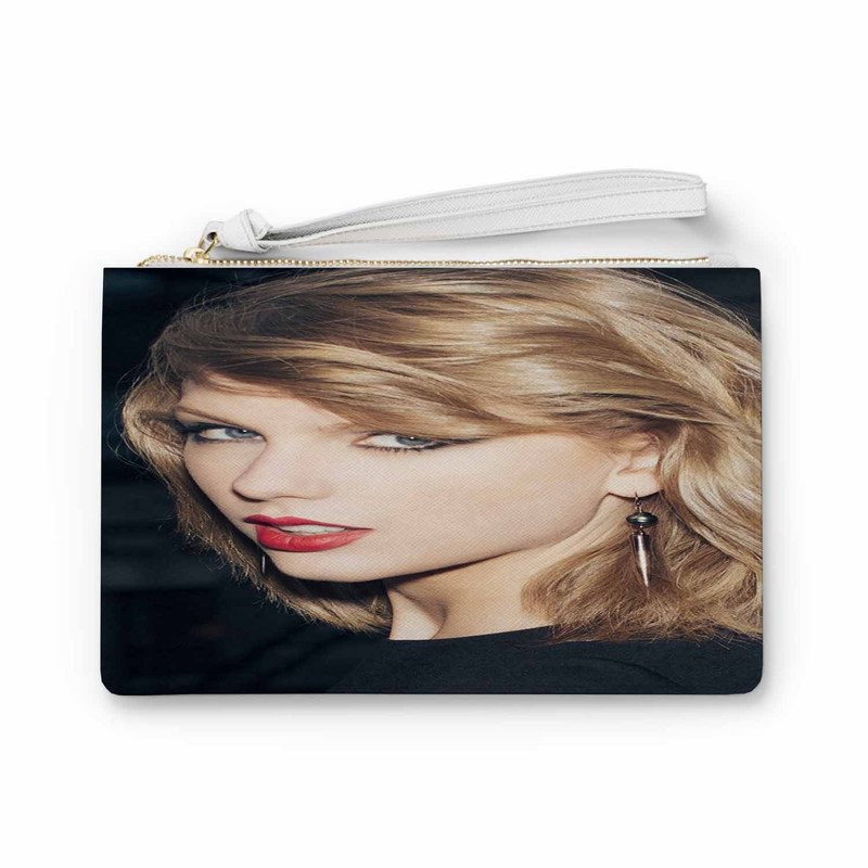 Zavstyle Taylor Swift Red Lips Clutch Bag