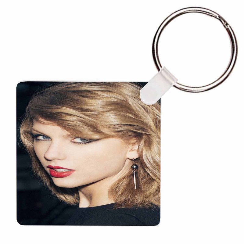 Zavstyle Taylor Swift Red Lips Keychain