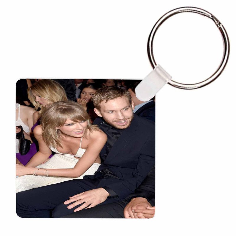 Zavstyle Taylor Swift and Calvin Harris Keychain