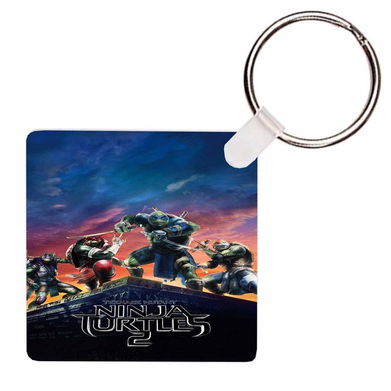 Zavstyle Teenage Mutant Ninja Turtles 2 Keychain