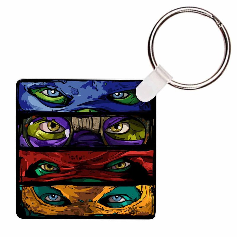 Zavstyle Teenage Mutant Ninja Turtles Print Keychain