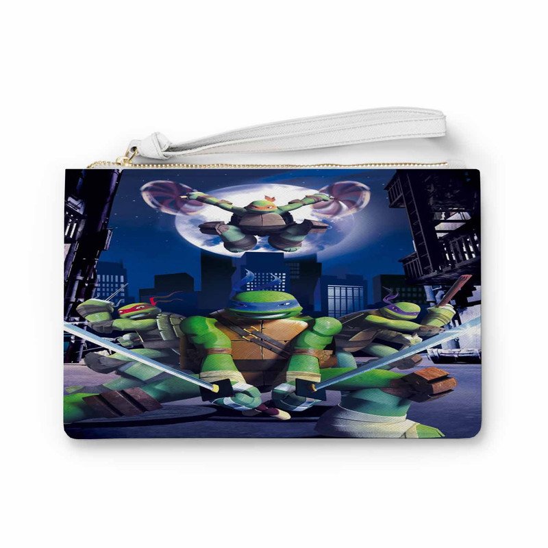 Zavstyle Teenage Mutant Ninja Turtles Tv Series Clutch Bag