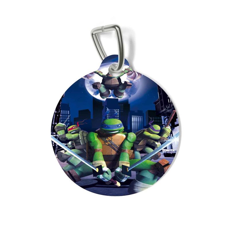 Zavstyle Teenage Mutant Ninja Turtles Tv Series Pet Tag