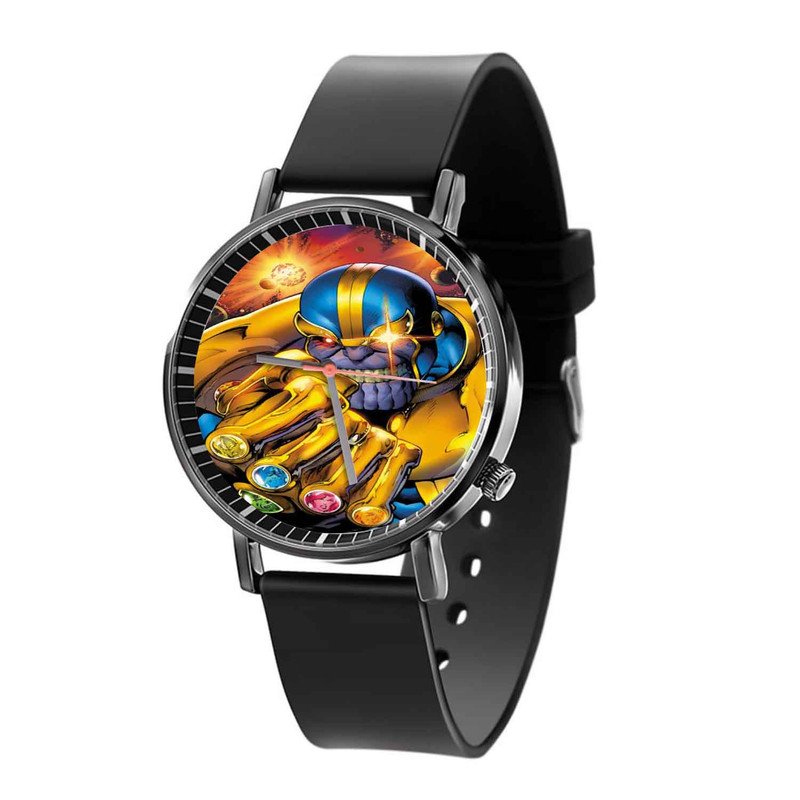 Zavstyle Thanos The Avengers Print Quartz Watch