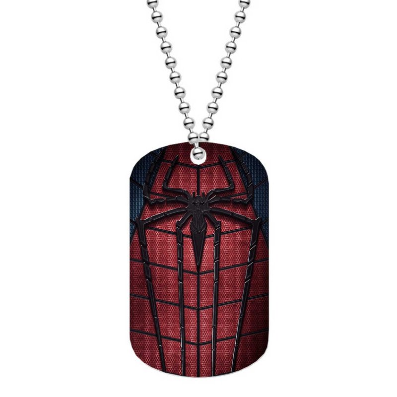 Zavstyle The Amazing Spiderman 2 Logo Dog Tag Military Stainless Steel