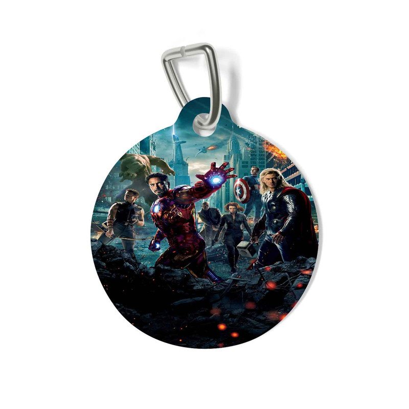 Zavstyle The Avengers Pet Tag