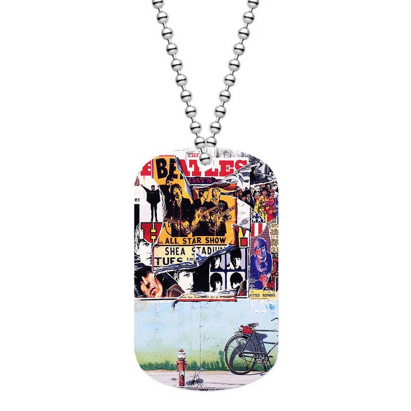 Zavstyle The Beatles Anthology Dog Tag Military Stainless Steel