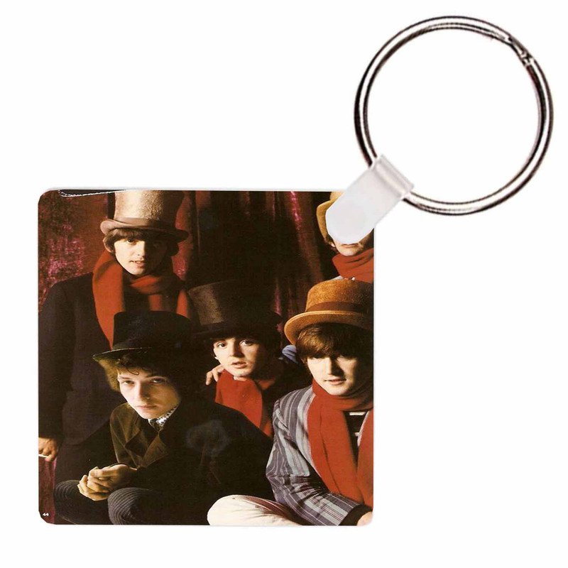 Zavstyle The Beatles and Bob Dylan Keychain