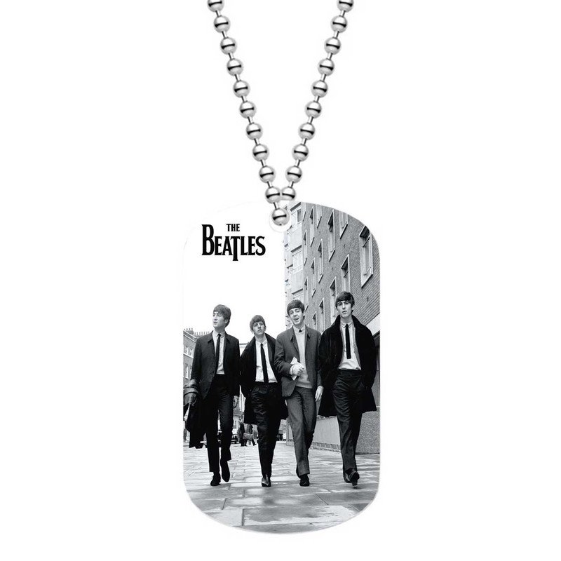 Zavstyle The Beatles in London Dog Tag Military Stainless Steel