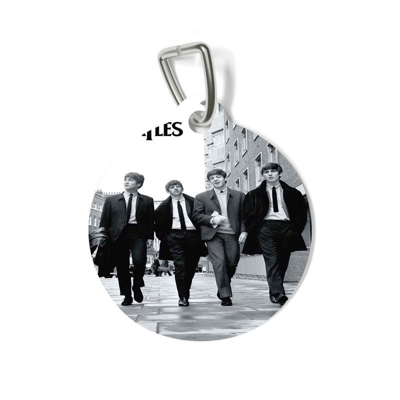Zavstyle The Beatles in London Pet Tag