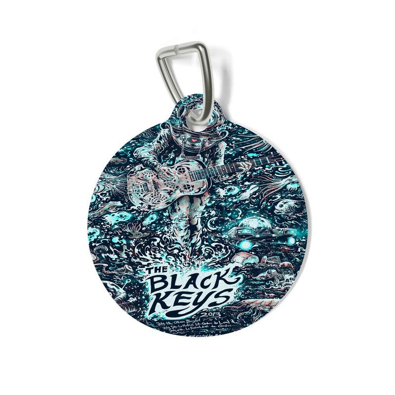 Zavstyle The Black Keys Pet Tag