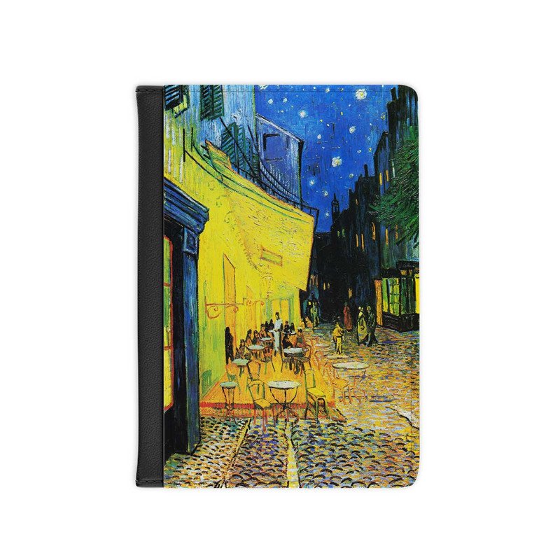 Zavstyle The Cafe Terrace on The Night Van Gogh s Passport Cover
