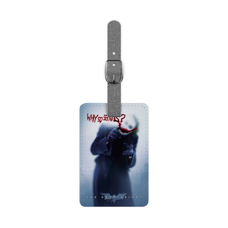 Zavstyle The Dark Knight Batman Why So Serious Luggage Tag
