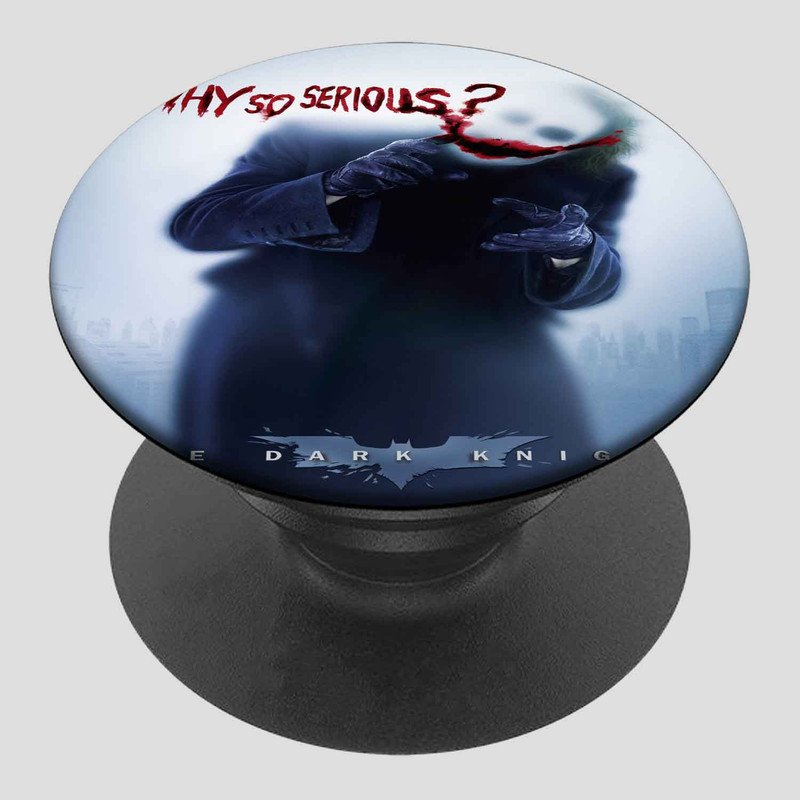 Zavstyle The Dark Knight Batman Why So Serious Pop able Phone Stands