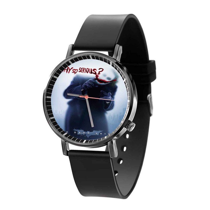 Zavstyle The Dark Knight Batman Why So Serious Quartz Watch