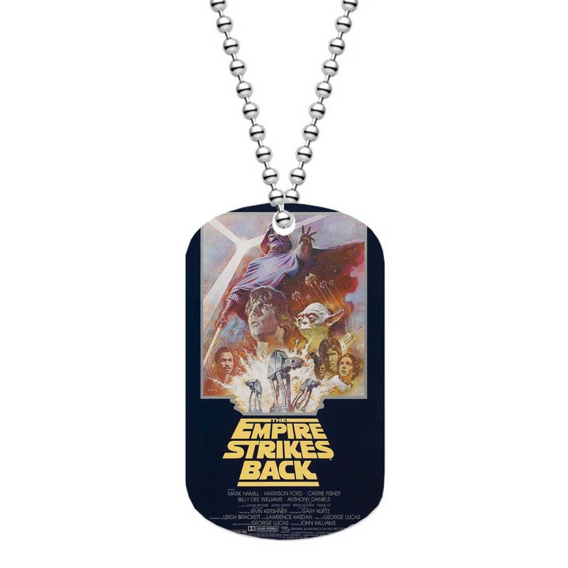 Zavstyle The Empire Strikes Back Star Wars Dog Tag Military Stainless Steel
