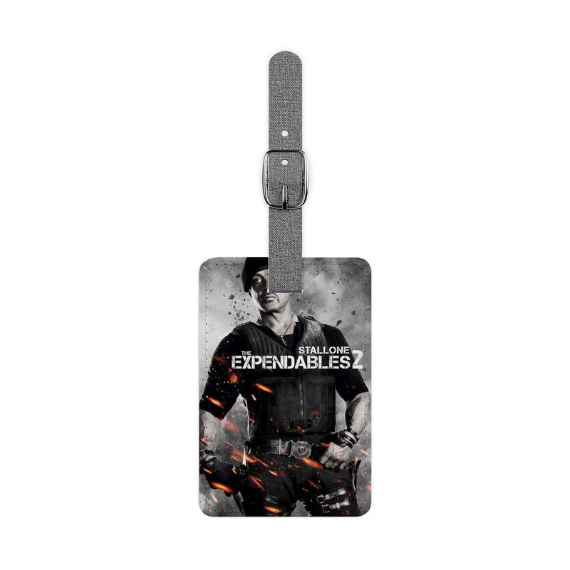 Zavstyle The Expendables 2 Sylvester Stallone Luggage Tag