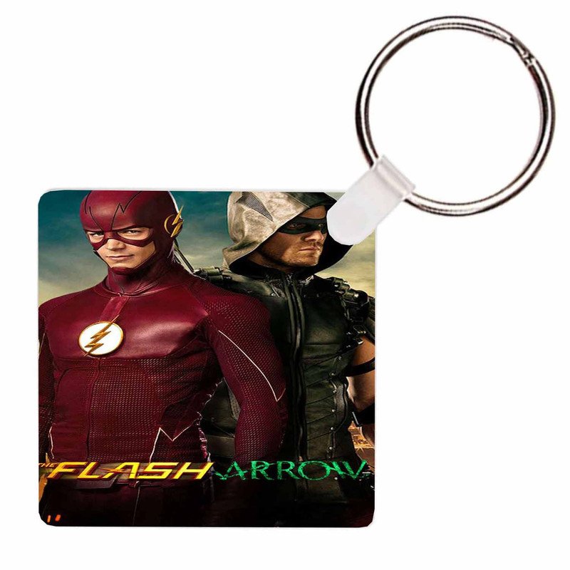 Zavstyle The Flash And Arrow 2015 Keychain