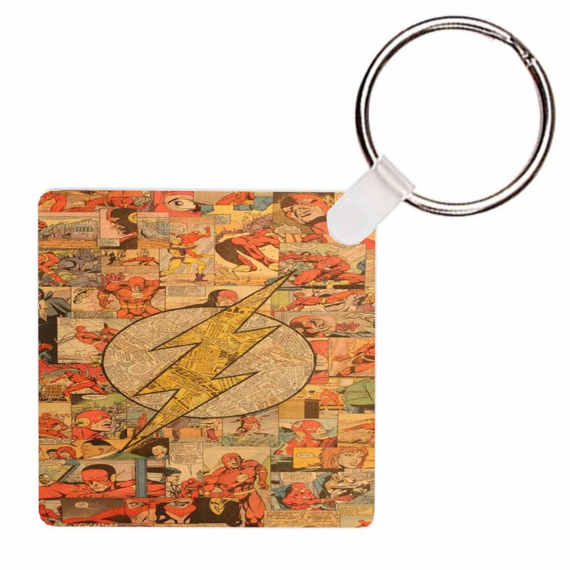 Zavstyle The Flash DC Comics Keychain