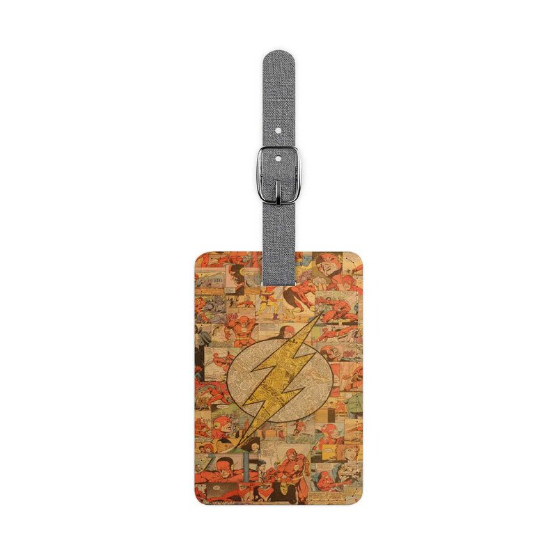 Zavstyle The Flash DC Comics Luggage Tag