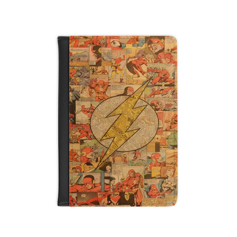 Zavstyle The Flash DC Comics Passport Cover