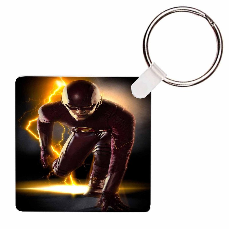 Zavstyle The Flash Superhero Keychain