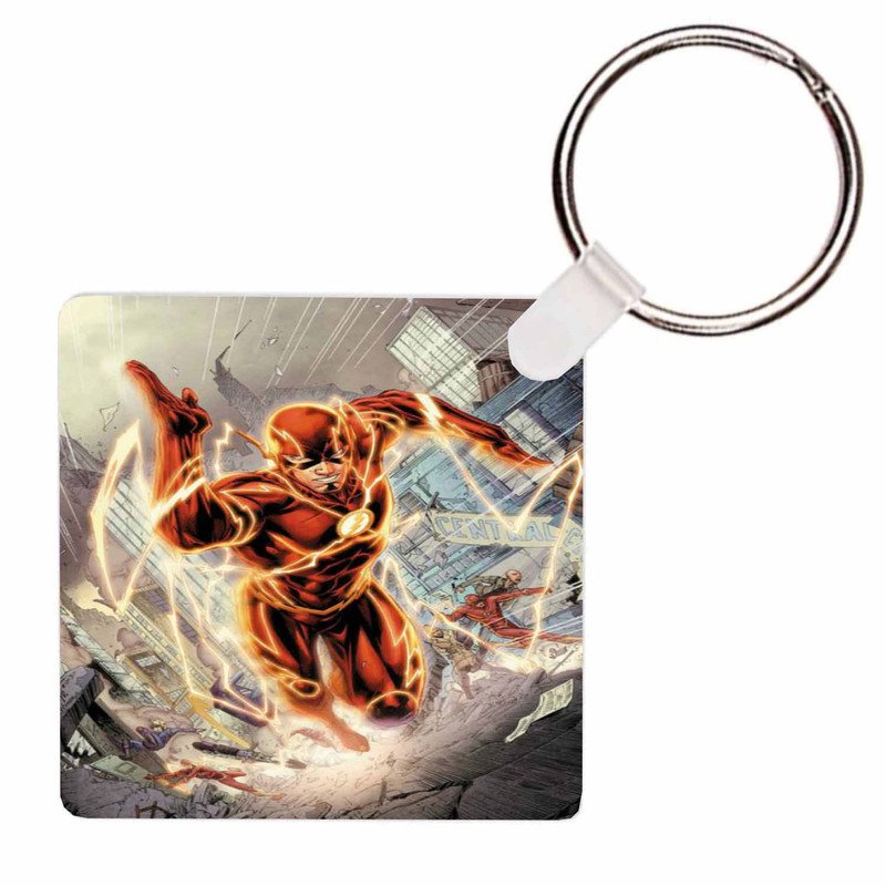 Zavstyle The Flash Superheroes Keychain