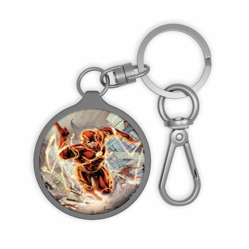 Zavstyle The Flash Superheroes Keyring Tag Accessories