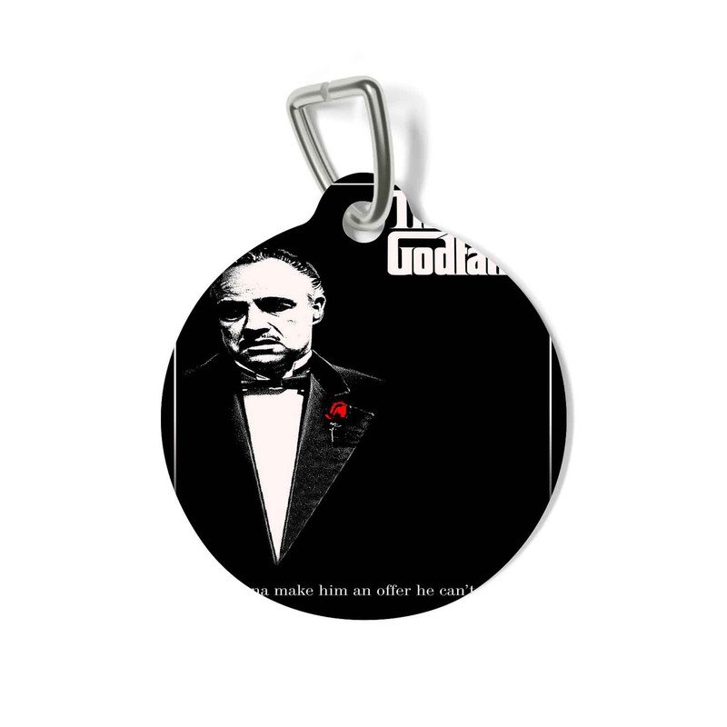 Zavstyle The Godfather Pet Tag