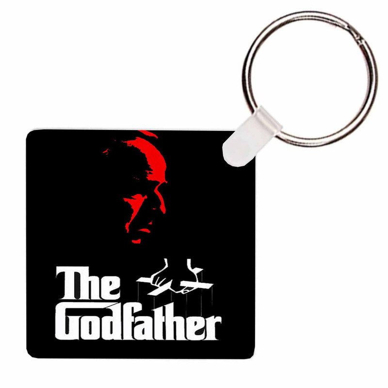 Zavstyle The Godfather Print Keychain