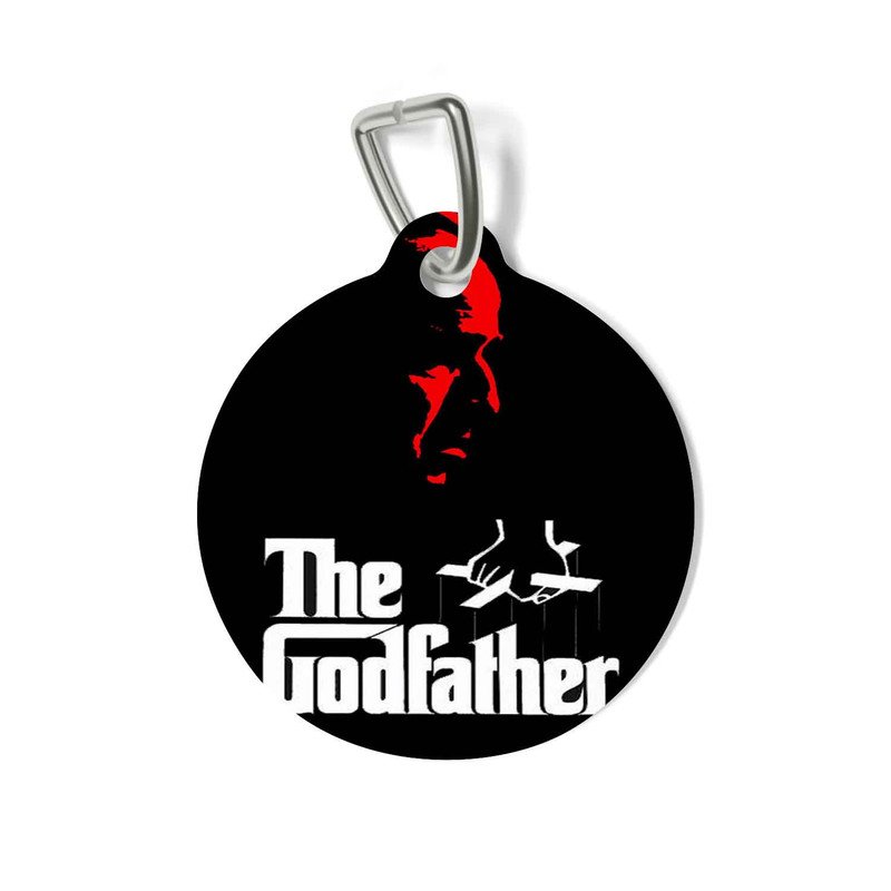 Zavstyle The Godfather Print Pet Tag