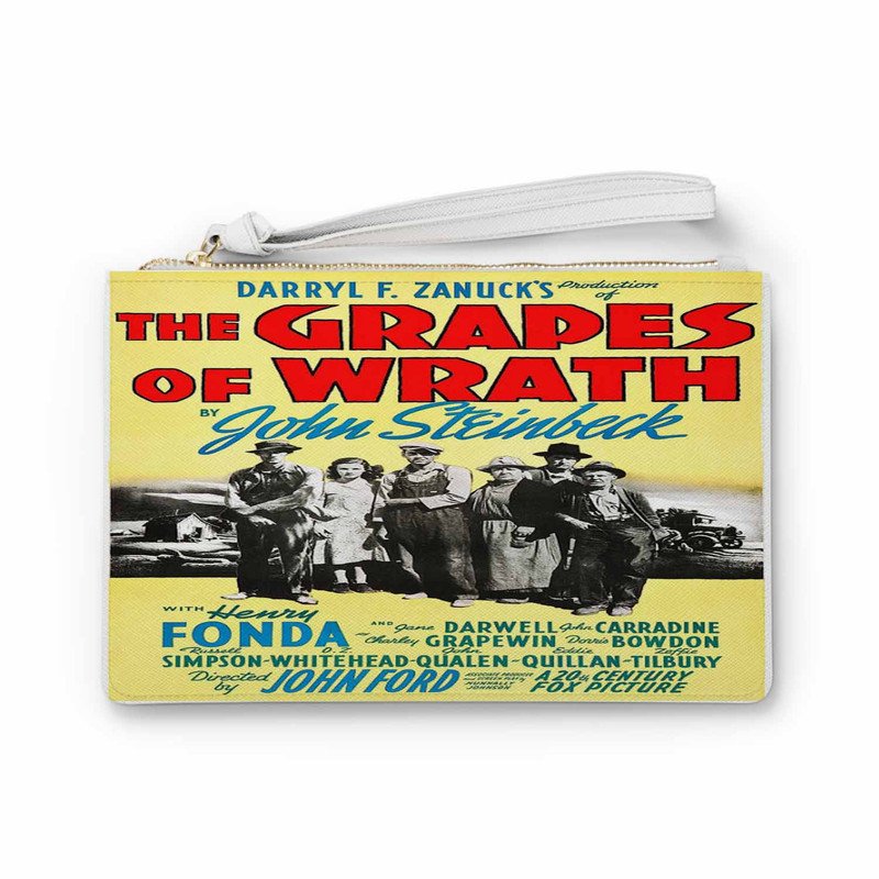 Zavstyle The Grapes of Wrath Clutch Bag
