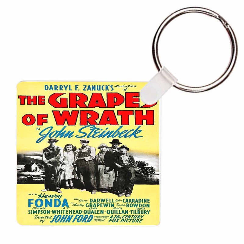 Zavstyle The Grapes of Wrath Keychain