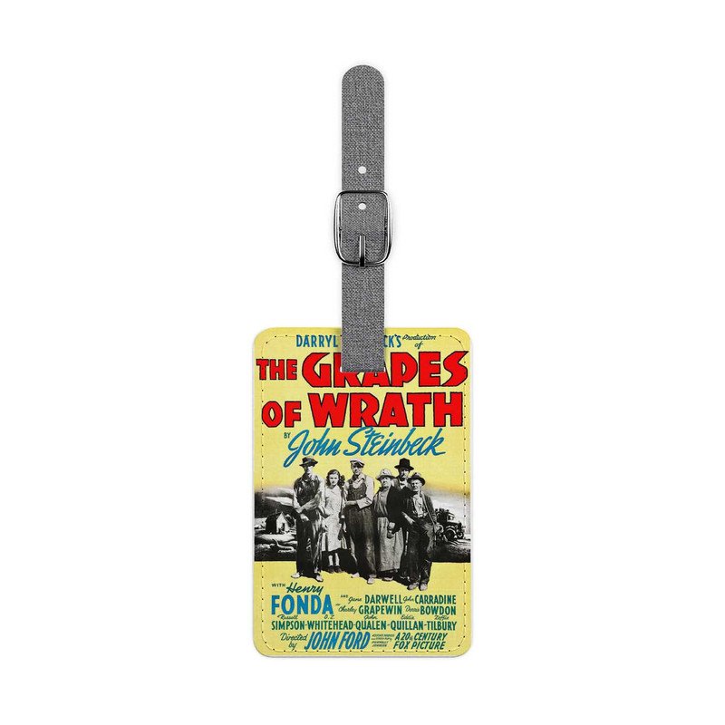 Zavstyle The Grapes of Wrath Luggage Tag