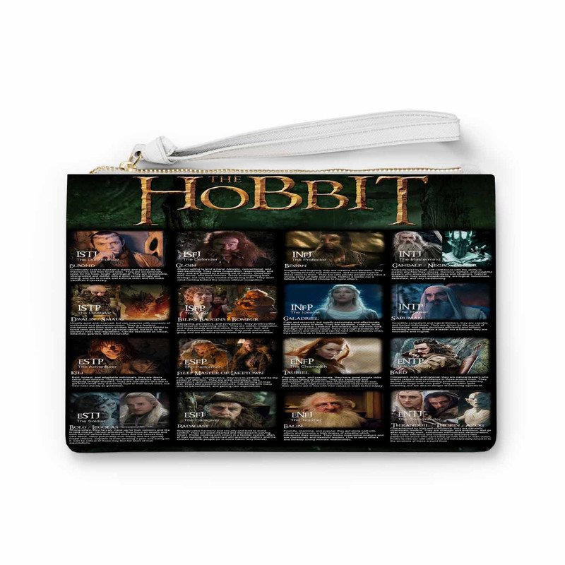 Zavstyle The Hobbit Characters Clutch Bag