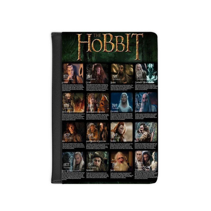 Zavstyle The Hobbit Characters Passport Cover