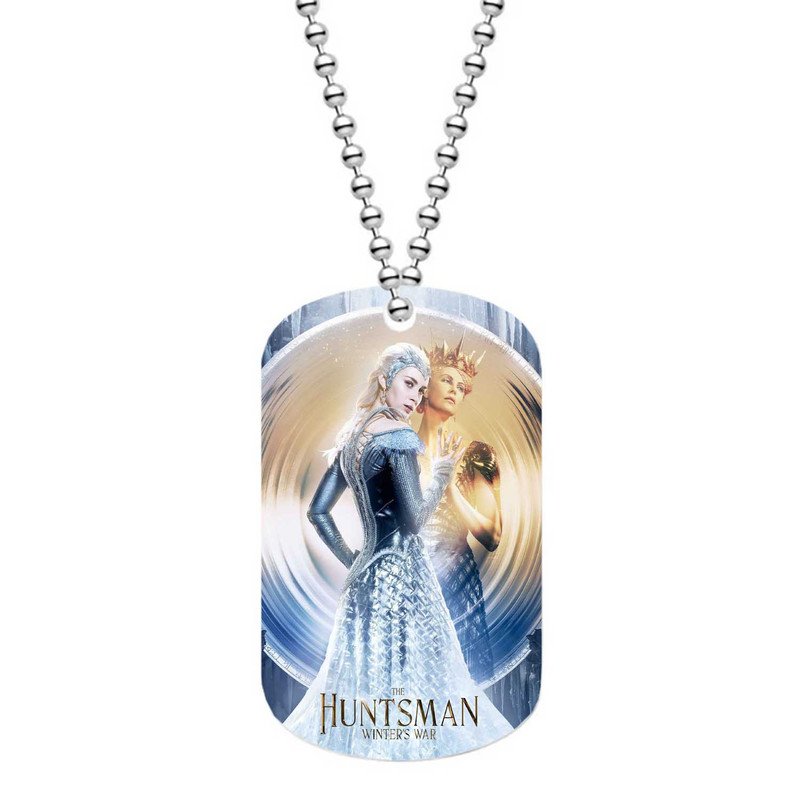Zavstyle The Huntsman Winter s War Dog Tag Military Stainless Steel