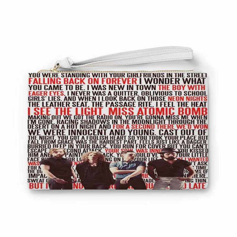 Zavstyle The Killers Print Clutch Bag