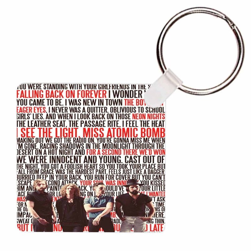 Zavstyle The Killers Print Keychain
