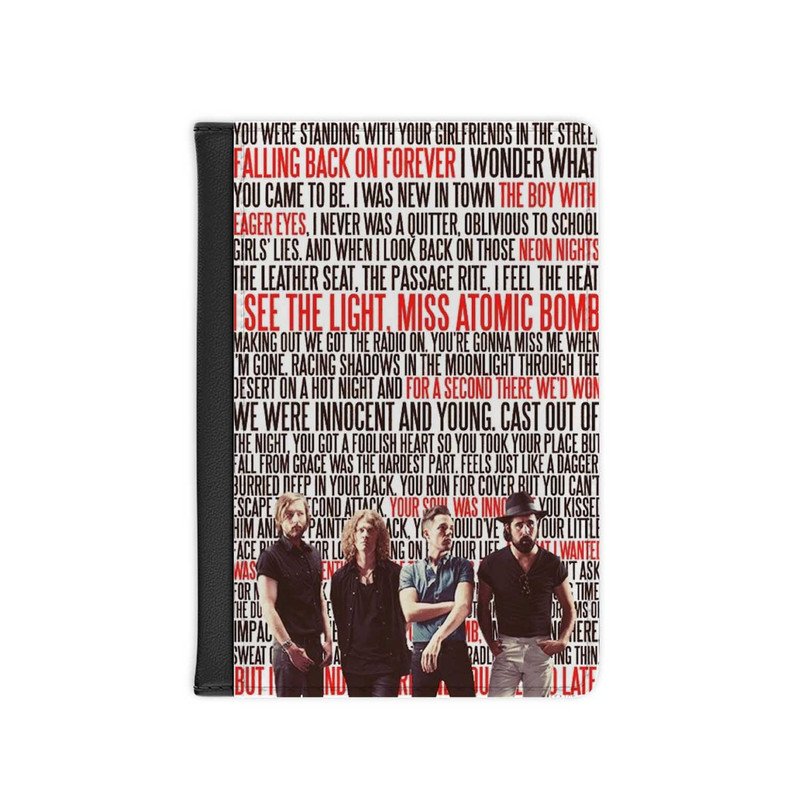 Zavstyle The Killers Print Passport Cover