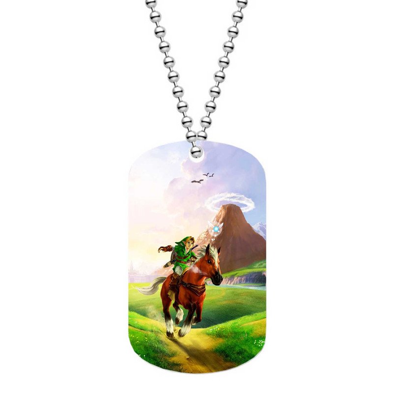 Zavstyle The Legend Of Zelda Dog Tag Military Stainless Steel