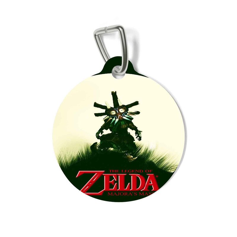 Zavstyle The Legend Of Zelda Majora s Mask Print Pet Tag