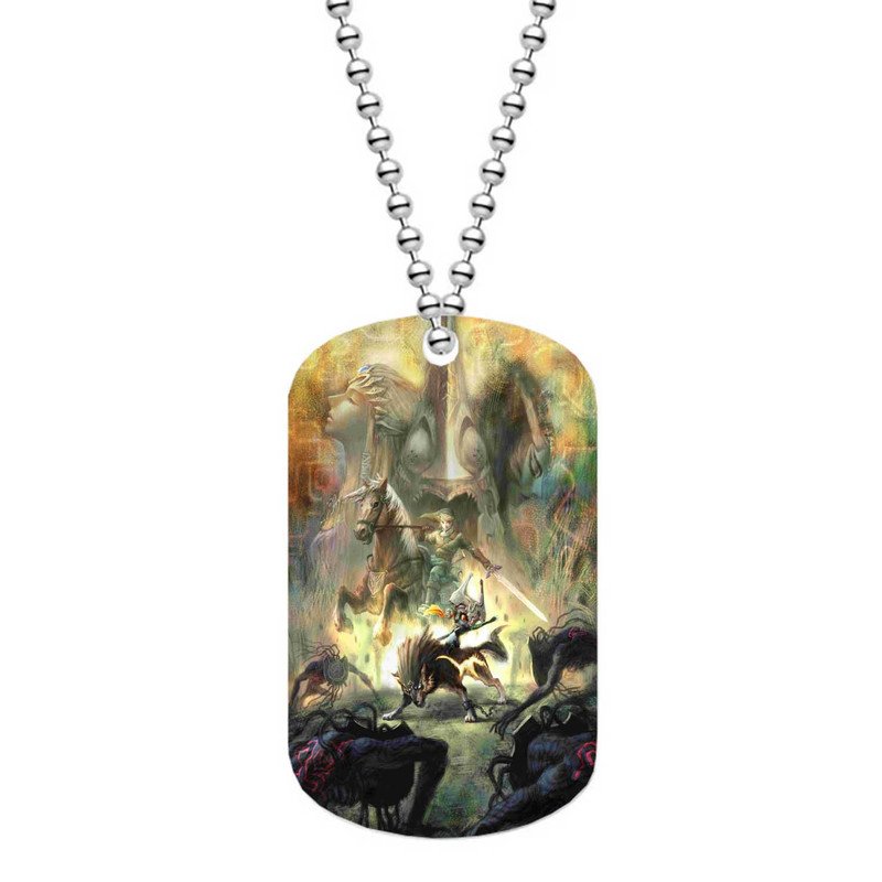 Zavstyle The Legend Of Zelda Twilight Princess Dog Tag Military Stainless Steel