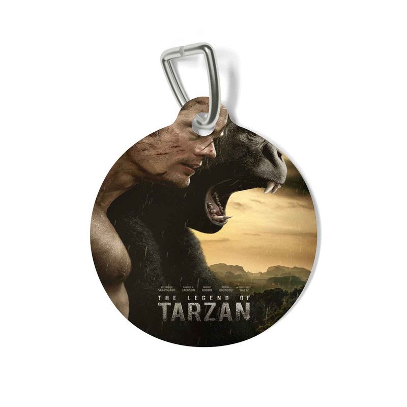 Zavstyle The Legend of Tarzan 2016 Pet Tag
